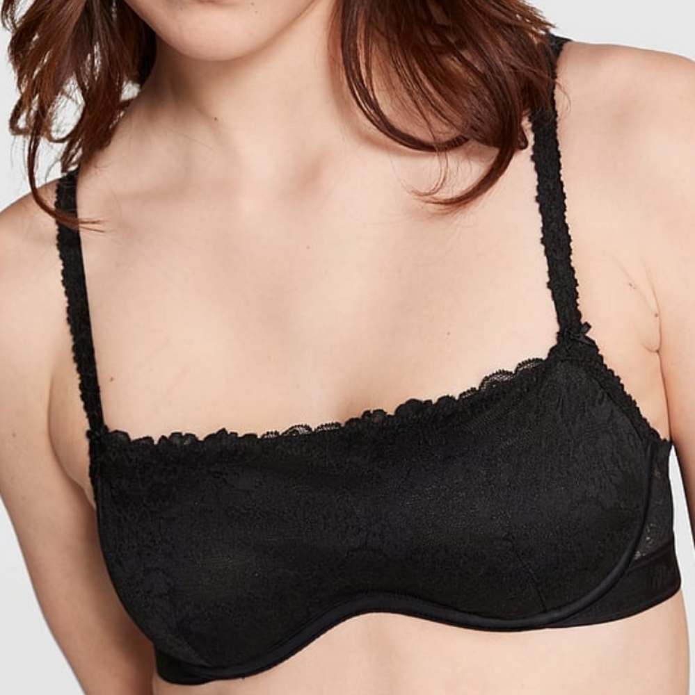 VS Black Bralette